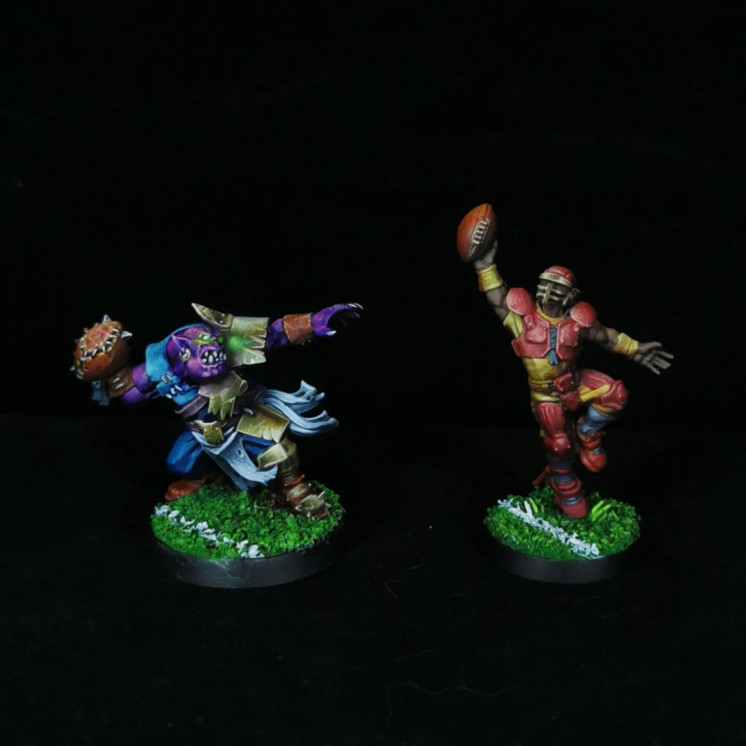Commission peinture complément Team bloodbowl Orc + Geant proxy