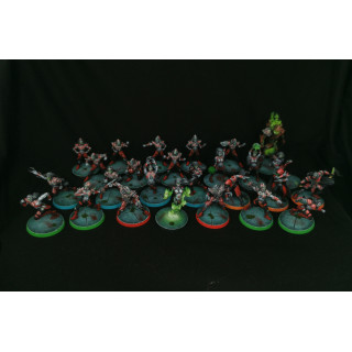 Commission peinture proxy Team bloodbowl Vampire/elfenoir Greebo games