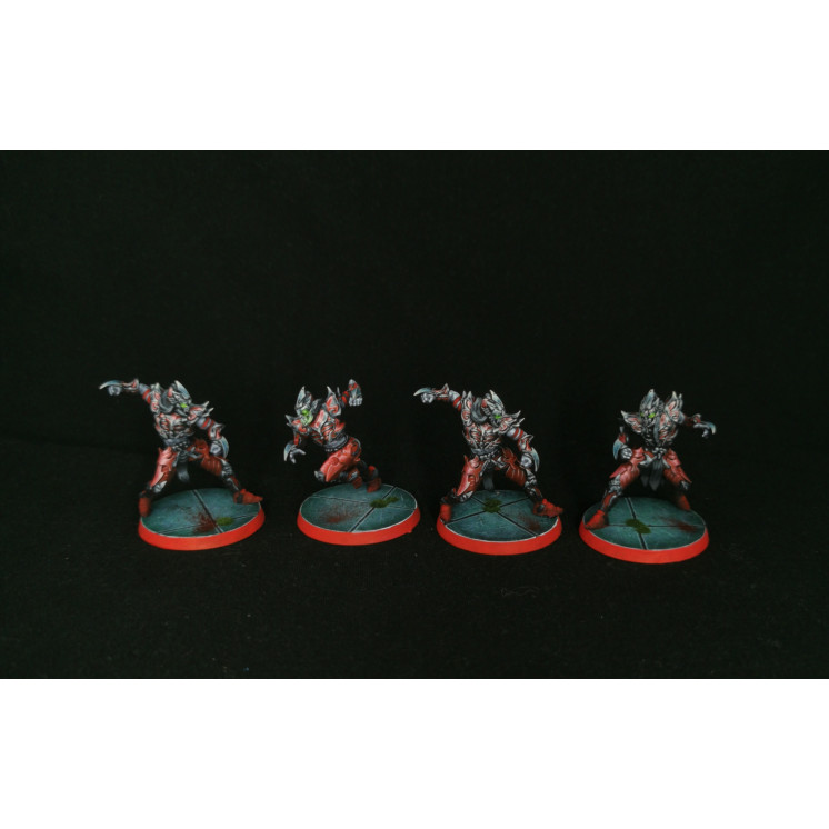 Commission peinture proxy Team bloodbowl Vampire/elfenoir Greebo games