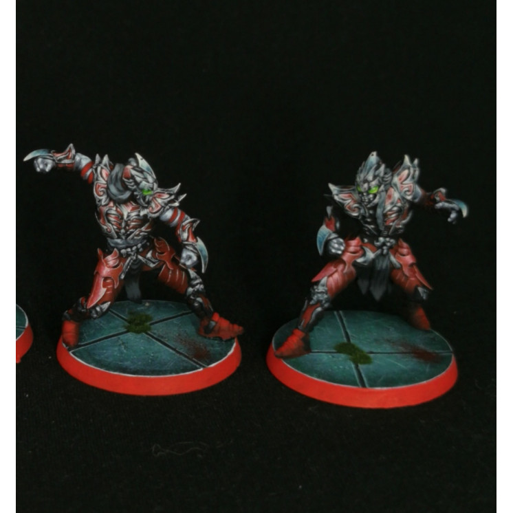 Commission peinture proxy Team bloodbowl Vampire/elfenoir Greebo games