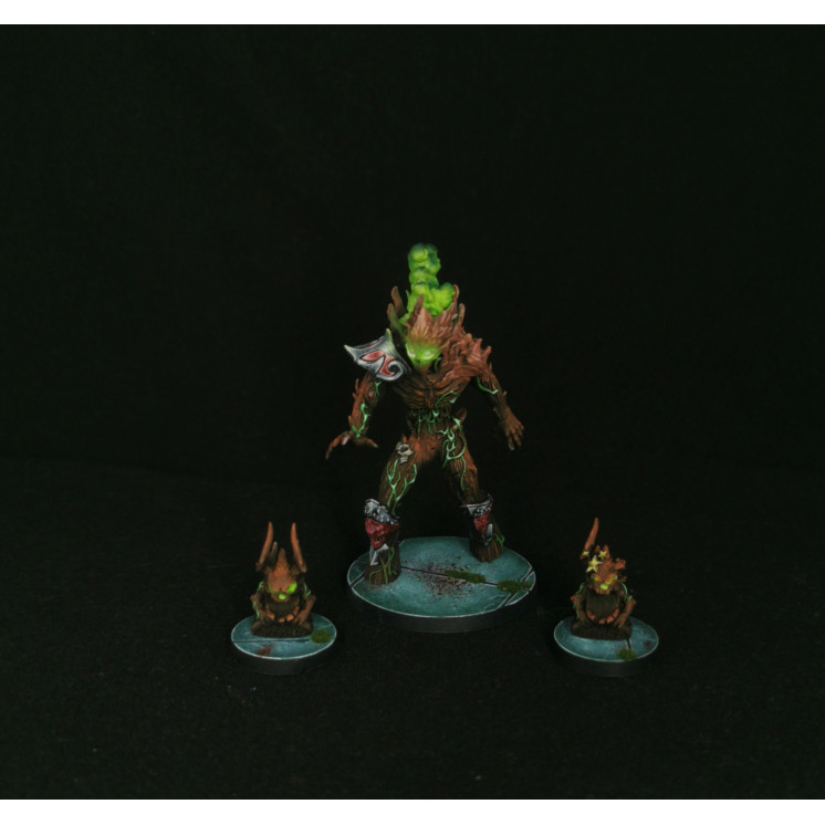 Commission peinture proxy Team bloodbowl Vampire/elfenoir Greebo games