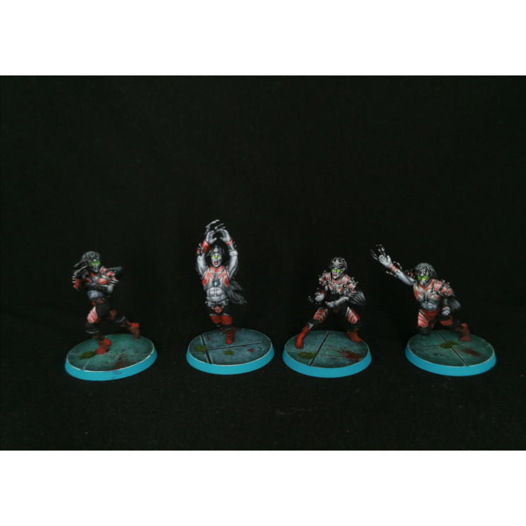 Commission peinture proxy Team bloodbowl Vampire/elfenoir Greebo games