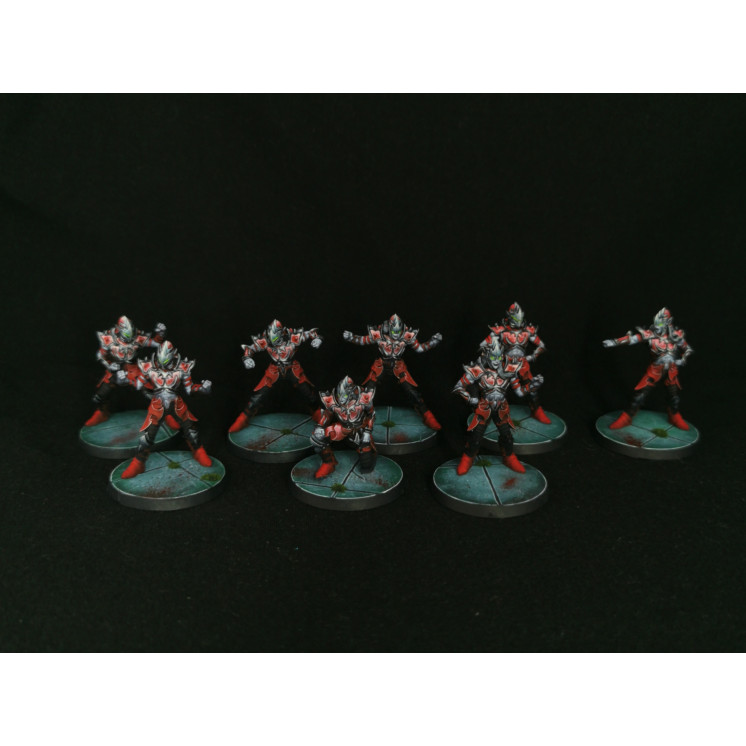 Commission peinture proxy Team bloodbowl Vampire/elfenoir Greebo games
