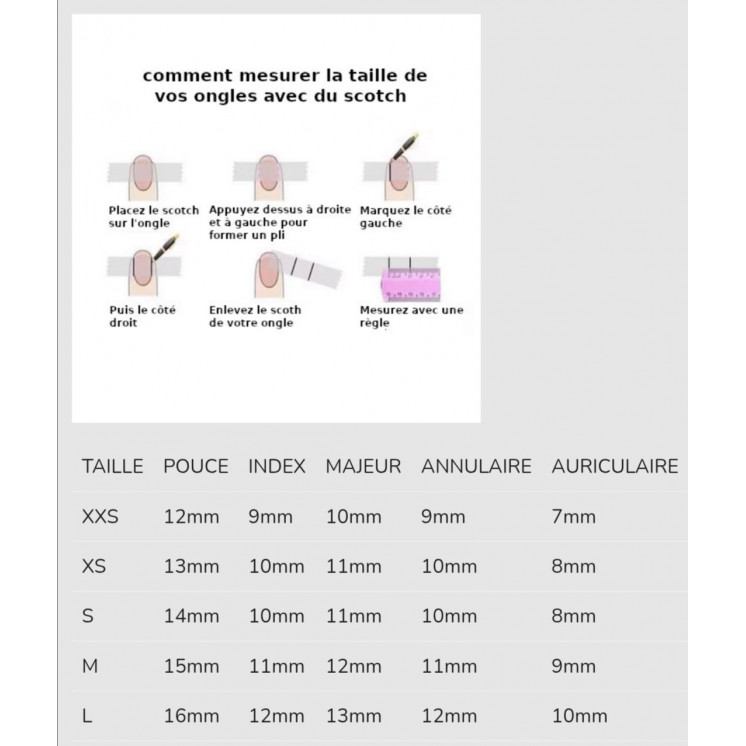 Press-on nails plage & océan – Coquillages & étoiles – Été – MyWorldByEnz