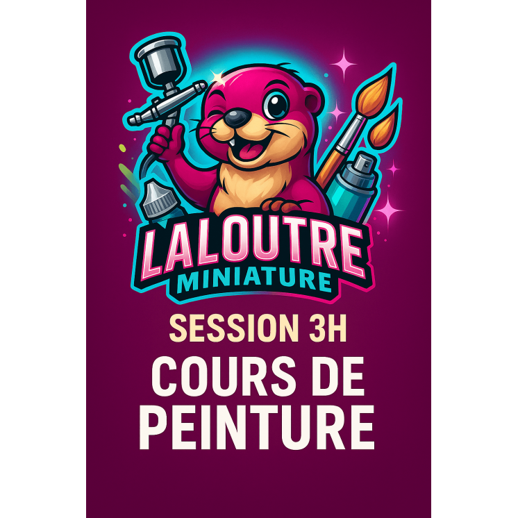 Cours peinture figurines 3H – débutant à confirmé