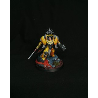 VENDU Capitaine Imperial Fists en Armure Terminator – Niveau tabletop++