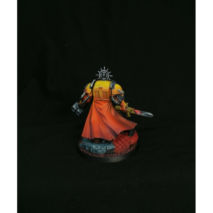 VENDU Capitaine Imperial Fists en Armure Terminator – Niveau tabletop++