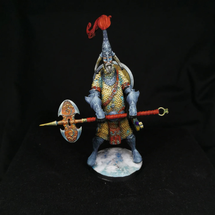 Commission peinture Team bloodbowl Nordique Proxy